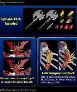 Bandai Japan Bandai Hobby Getter Robo - Getter Arc 1/144 HG Model Kit Gundam