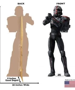 Advanced Graphics Star Wars: The Bad Batch - Hunter Standee