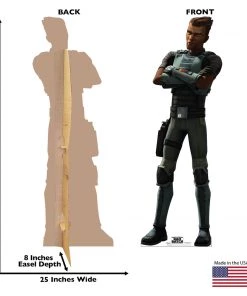 Advanced Graphics Star Wars: The Bad Batch - Saw Gerrera Standee