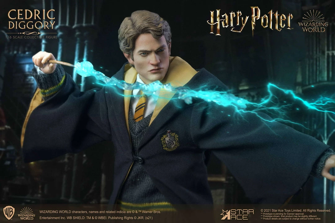 Star Ace Toys Harry Potter And The Goblet Of Fire - Cedric Diggory (Deluxe Ver.) 1/6 Scale Figure 2 Star Ace Toys Harry Potter And The Goblet Of Fire - Cedric Diggory (Deluxe Ver.) 1/6 Scale Figure