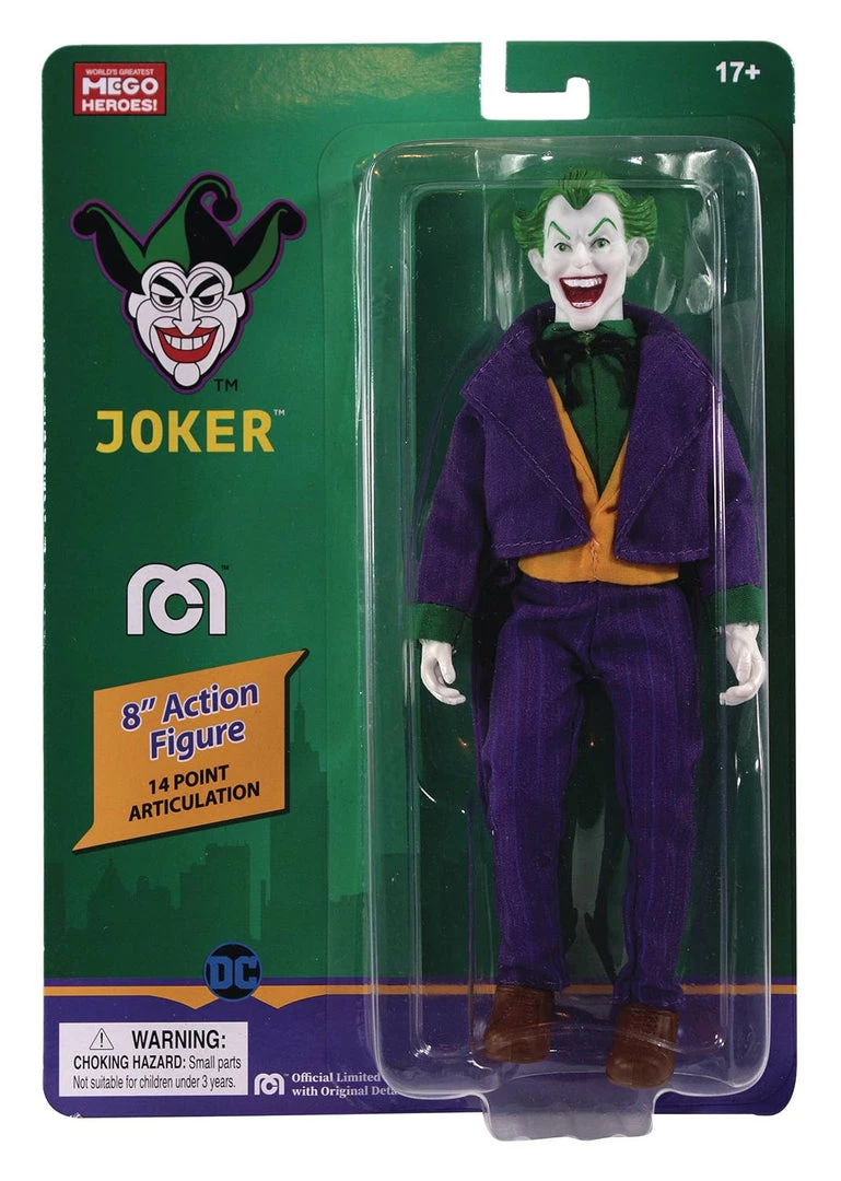 Mego Corporation Mego DC Comics - Joker 8-inch Action Figure 1 Mego Corporation Mego DC Comics - Joker 8-inch Action Figure
