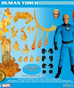 Mezco One:12 Collective Marvel - Fantastic Four DLX Steel Box Set