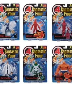 Hasbro Marvel Legends Fantastic Four Vintage Collection (Set Of 6)