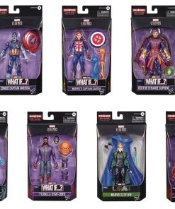 Hasbro Marvel Legends Disney+: What If...? Wave 2 The Watcher Build-a-Figure Collection (Set Of 7)