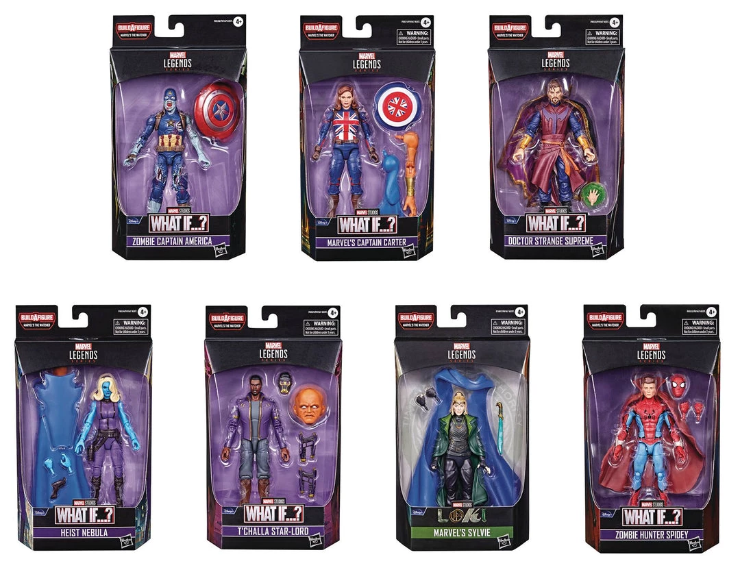Hasbro Marvel Legends Disney+: What If...? Wave 2 The Watcher Build-a-Figure Collection (Set Of 7) 1 Hasbro Marvel Legends Disney+: What If...? Wave 2 The Watcher Build-a-Figure Collection (Set Of 7)