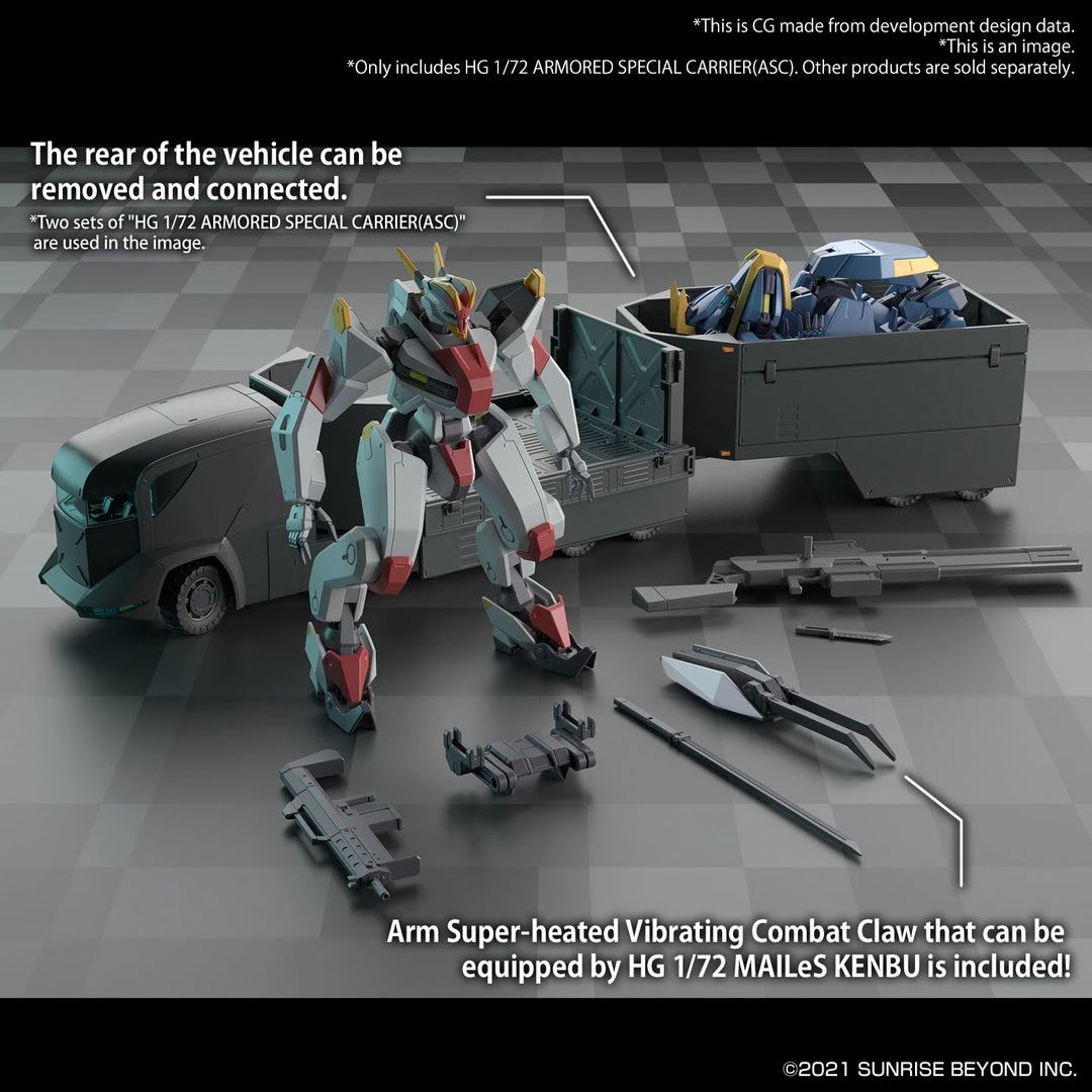 Bandai Japan Bandai Hobby Kyoukai Senki - Armored Carrier 1/72 Model Kit Gundam 2 Bandai Japan Bandai Hobby Kyoukai Senki - Armored Carrier 1/72 Model Kit Gundam