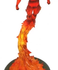 Diamond Select Toys Marvel Premier Collection - Human Torch Statue