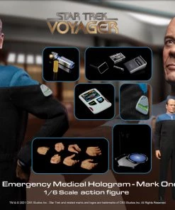 EXO-6 Star Trek: Voyager - The Doctor EMH 1/6 Scale Figure
