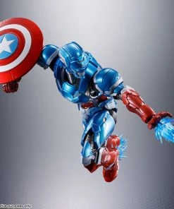 Bandai Japan Bandai Tamashii Nations Marvel Tech-On Avengers - Captain America S.H. Figuarts
