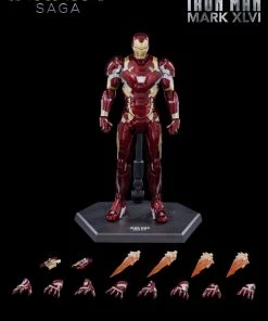 ThreeZero Marvel: Avengers - Iron Man MK46 1/6 Scale Action Figure
