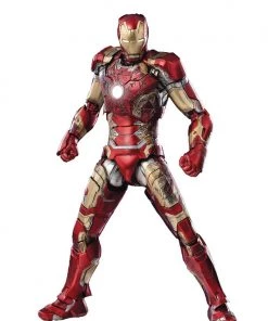 ThreeZero Marvel: Avengers - Iron Man MK43 Battle Damage DLX 1/12 Scale Action Figure