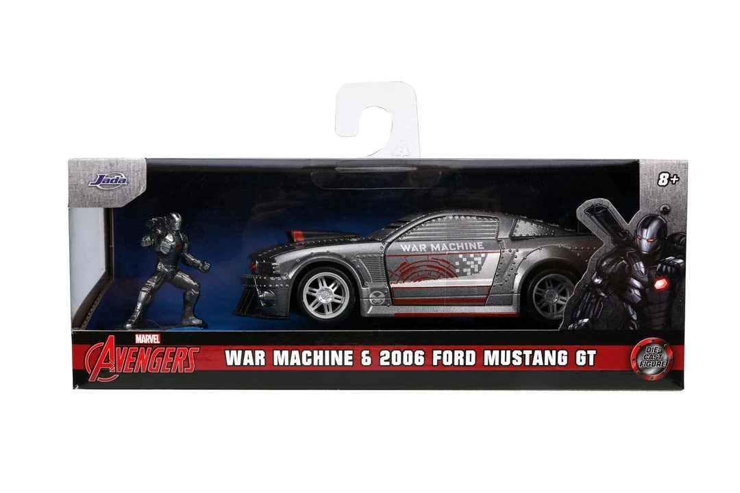 Jada Toys Marvel - Mustang War Machine 1/32 Diecast Action Figure 2 Jada Toys Marvel - Mustang War Machine 1/32 Diecast Action Figure