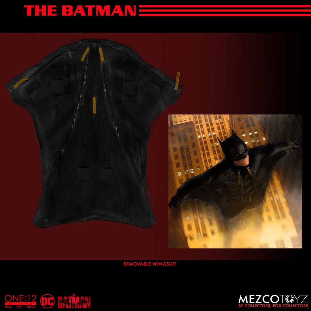 Mezco One:12 Collective DC Comcis: The Batman - Batman DC Comics 2 Mezco One:12 Collective DC Comcis: The Batman - Batman DC Comics