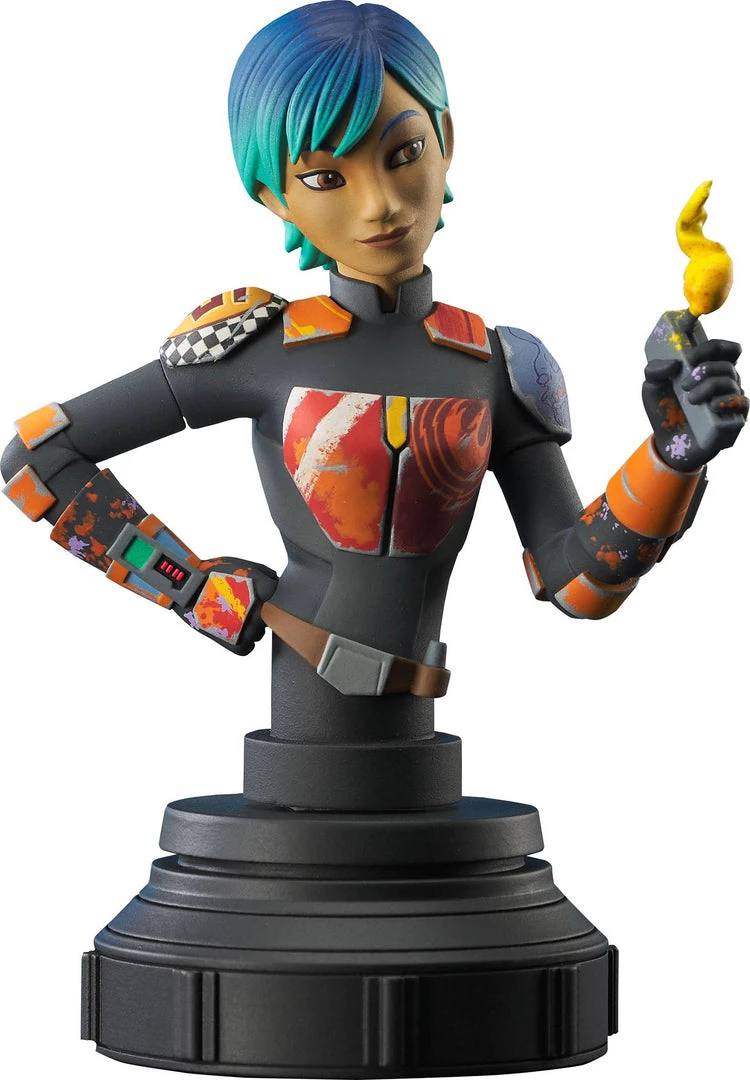 Diamond Select Toys Star Wars: Rebels - Sabine Wren 1/7 Scale Bust 1 Diamond Select Toys Star Wars: Rebels - Sabine Wren 1/7 Scale Bust