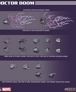 Mezco One:12 Collective Marvel - Dr. Doom DLX 8 Mezco One:12 Collective Marvel - Dr. Doom DLX