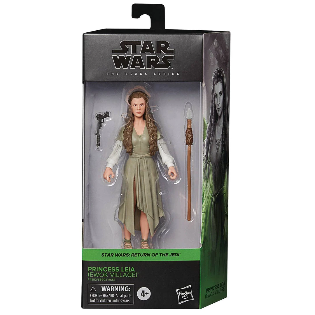 Hasbro Star Wars Black Series 6" Endor Ewok Village Leia (Return Of The Jedi) 1 Hasbro Star Wars Black Series 6" Endor Ewok Village Leia (Return Of The Jedi)