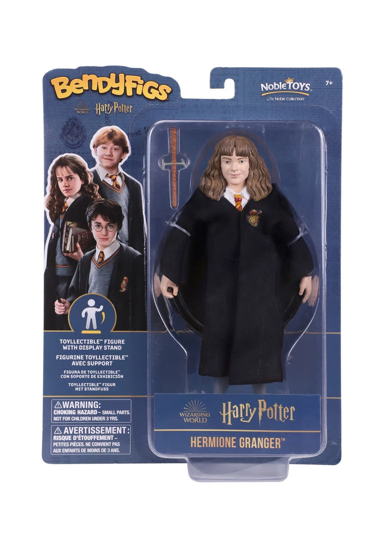 The Noble Collection Harry Potter - Hermione Bendy Figure 2 The Noble Collection Harry Potter - Hermione Bendy Figure