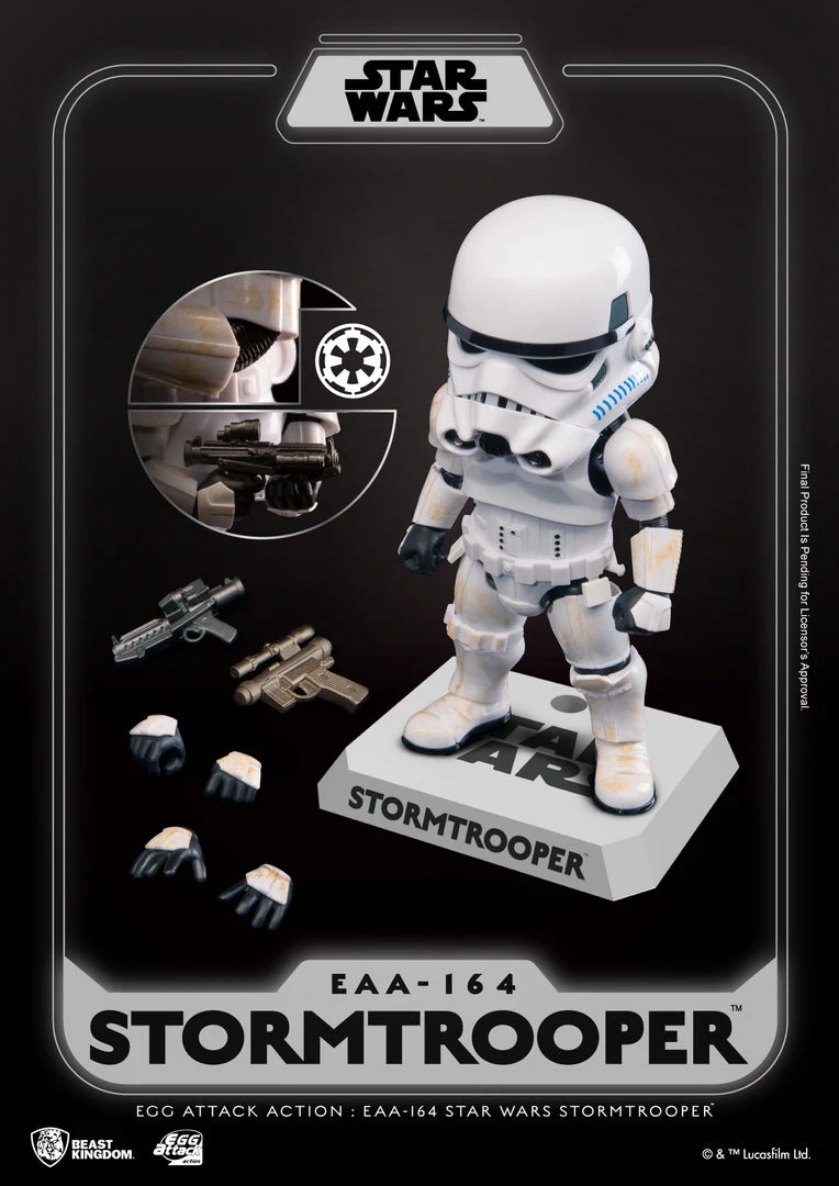 Beast Kingdom Star Wars Episode IV: Egg Attack EAA-164 Storm Trooper 2 Beast Kingdom Star Wars Episode IV: Egg Attack EAA-164 Storm Trooper