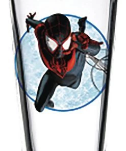 PopFun Toon Tumblers Series 3 Marvel - Miles Morales 16 Oz Pint Glass