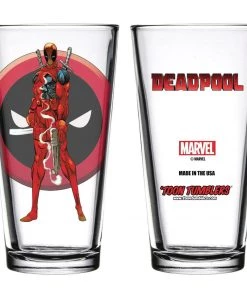 PopFun Toon Tumblers Series 3 Marvel - Deadpool 16 Oz Pint Glass