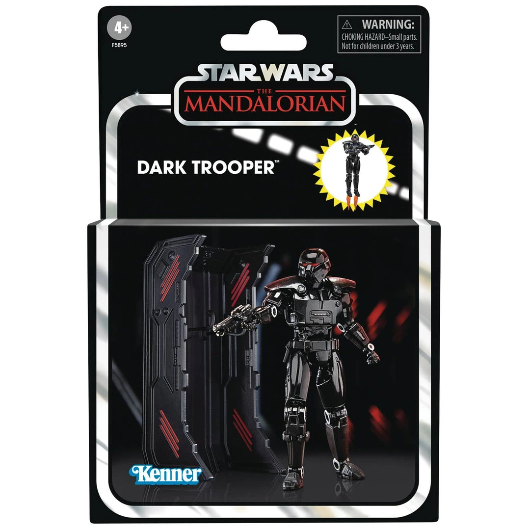 Hasbro Star Wars Vintage Collection Dark Trooper (The Mandalorian) Action Figure 1 Hasbro Star Wars Vintage Collection Dark Trooper (The Mandalorian) Action Figure