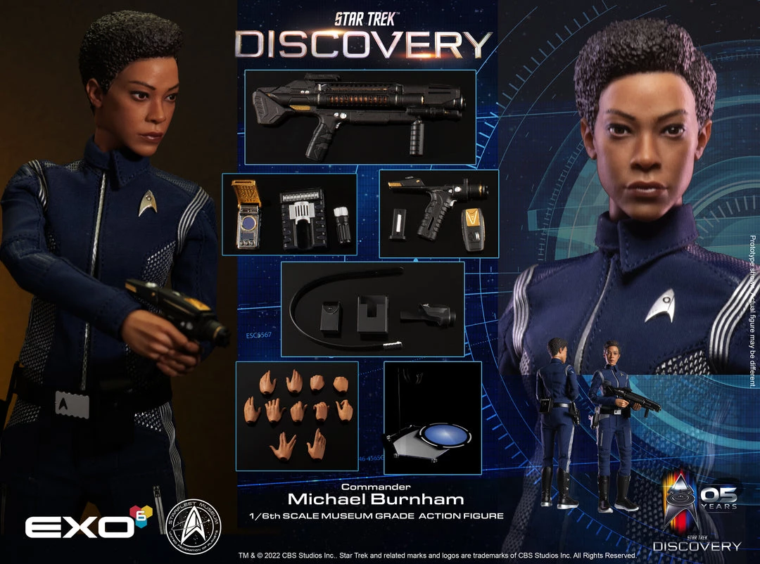 EXO-6 Star Trek: Discovery - Michael Burnham 1/6 Scale Figure 2 EXO-6 Star Trek: Discovery - Michael Burnham 1/6 Scale Figure