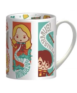 Monogram Harry Potter - Chibi Wizards Ceramic Mug