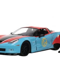 Jada Toys Marvel - Dr. Stange 2006 Corvette 1/24 Vehicle