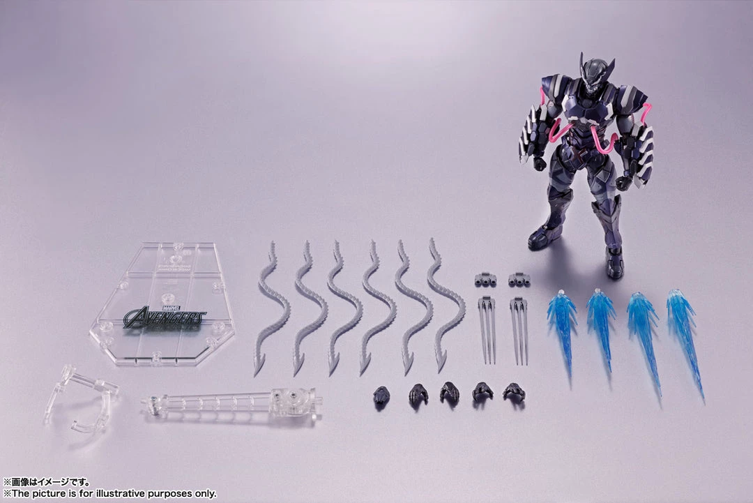 Bandai Japan Bandai Tamashii Nations Marvel Tech-On Avengers - Venom Symbiote Wolverine S.H. Figuarts 2 Bandai Japan Bandai Tamashii Nations Marvel Tech-On Avengers - Venom Symbiote Wolverine S.H. Figuarts