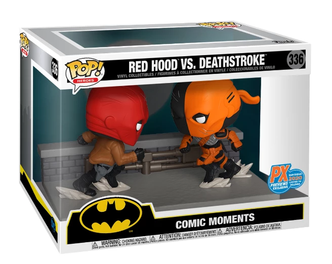 Funko Pop! Comic Moments: DC Comics - Red Hood Vs Deathstroke (2020 SDCC Exclusive) 2 Funko Pop! Comic Moments: DC Comics - Red Hood Vs Deathstroke (2020 SDCC Exclusive)