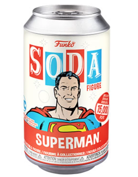 Funko Vinyl Soda: DC Comics - Superman 1 Funko Vinyl Soda: DC Comics - Superman