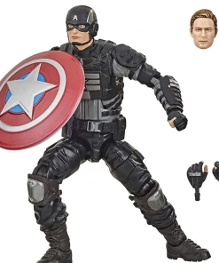 Hasbro Marvel Legends 6-inch Stealth Captain America (GamerVerse Ver.) Action Figure