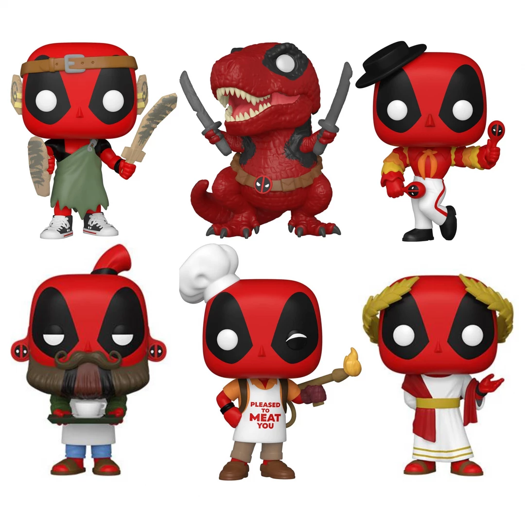 Funko Pop! Marvel: Deadpool 30th Anniversary (Set Of 6) 1 Funko Pop! Marvel: Deadpool 30th Anniversary (Set Of 6)