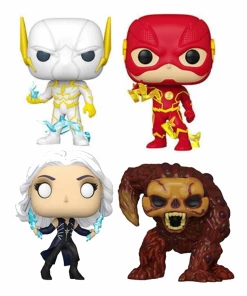 Funko Pop! Heroes: DC Comics - The Flash (Set Of 4)