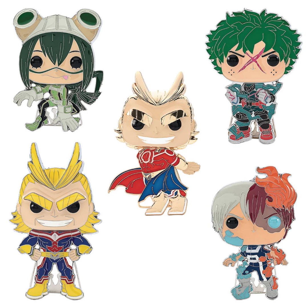 Funko Pop! Pins: My Hero Academia Series 1 Collection (Set Of 5) 1 Funko Pop! Pins: My Hero Academia Series 1 Collection (Set Of 5)