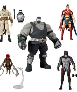 McFarlane Toys DC Comics: Batman Last Knight On Earth Bane Build-a-Figure Collection (Set Of 4)