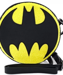 Loungefly DC Comics - Batman Chenille Canteen Crossbody Bag