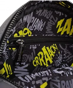 Loungefly DC Comics - Batman Chenille Canteen Crossbody Bag