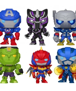 Funko Pop! Marvel: Avengers Mech Strike (Set Of 6)