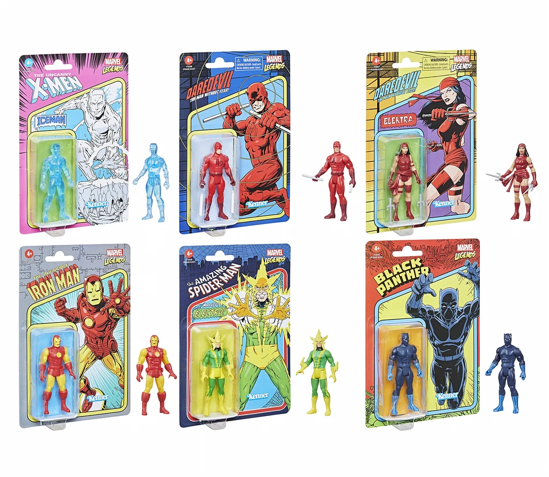 Hasbro Marvel Legends Retro Collection Series 2 Action Figures (Set Of 6) 1 Hasbro Marvel Legends Retro Collection Series 2 Action Figures (Set Of 6)