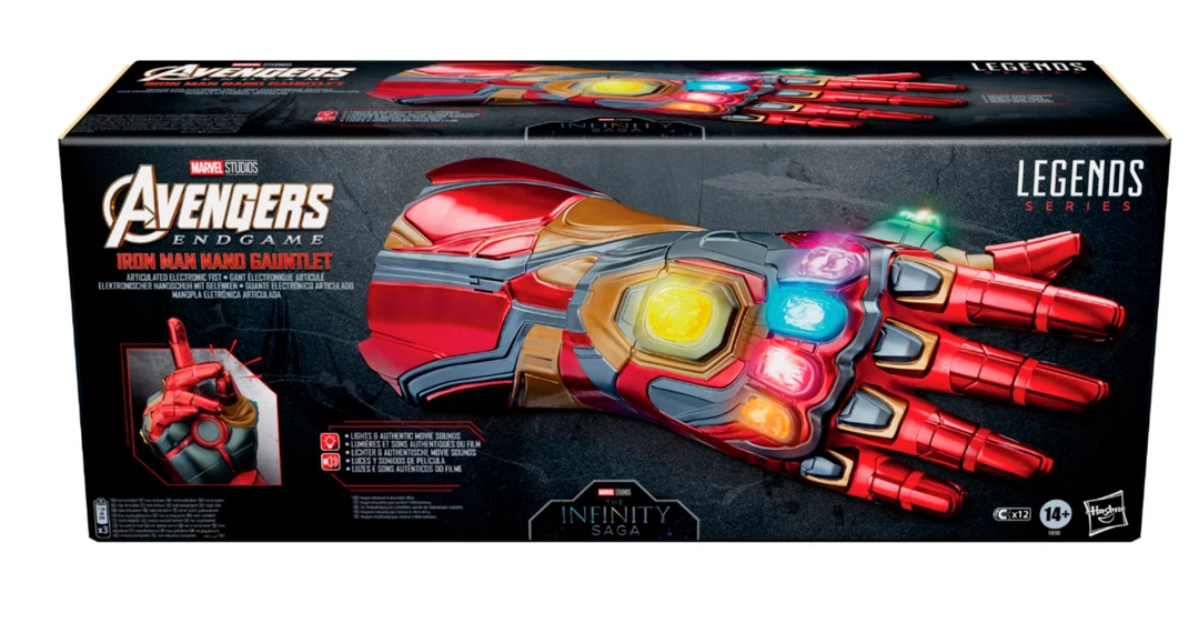 Hasbro Marvel Legends Avengers: Endgame Infinity Saga Nano Gauntlet 1 Hasbro Marvel Legends Avengers: Endgame Infinity Saga Nano Gauntlet