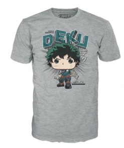 Funko Pop! Tees: My Hero Academia - Izuku Midoriya (Deku) Boxed Unisex T-Shirt