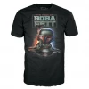 Funko Pop! Tees: Star Wars - Boba Fett (The Book Of Boba Fett) Boxed Unisex T-Shirt
