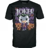 Funko Pop! Tees: DC Comics - The Joker (with Bud And Lou) Boxed Unisex T-Shirt