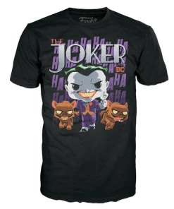 Funko Pop! Tees: DC Comics - The Joker (with Bud And Lou) Boxed Unisex T-Shirt