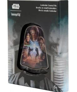 Loungefly Star Wars Darth Vader Revenge Of The Sith 3-inch Lenticular Enamel Collector Pin