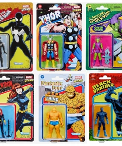 Hasbro Marvel Legends Retro Collection Series 6 Action Figures (Set Of 6)