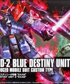 Bandai Japan Bandai Hobby Gundam: The Blue Destiny - #208 Blue Destiny Unit 2 (EXAM) 1/144 HG Model Kit