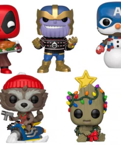 Funko Pop! Marvel: Holiday 2019 (Set Of 5)