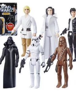 Hasbro Star Wars: The Retro Collection Wave 1 Action Figures (Set Of 6)